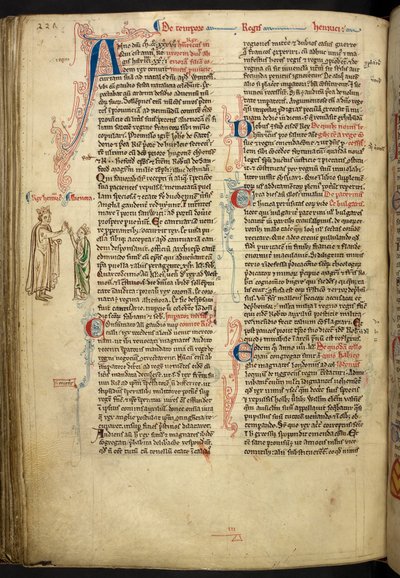 The marriage of Henry III and Eleanor of Provence by English School