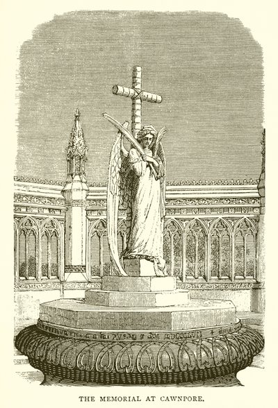 The Memorial at Cawnpore by English School