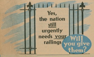 The Nation Still Urgently Needs Your Railings by English School