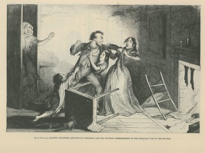 The Natural Consequences of the Frequent Use of the Bottle by English School