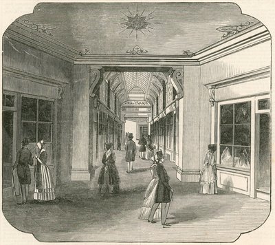 The New Exeter Change, Strand, London by English School