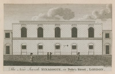 The New Jewish Synagogue in Dukes Street, London by English School