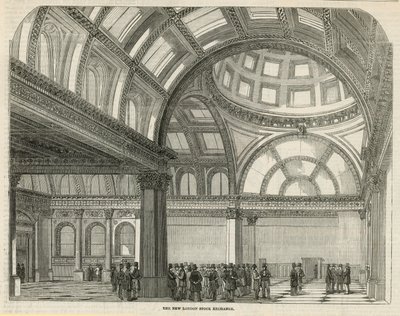 The New London Stock Exchange by English School