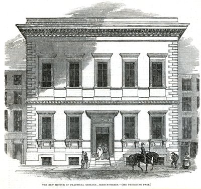 The New Museum of Practical Geology, Jermyn Street, London by English School