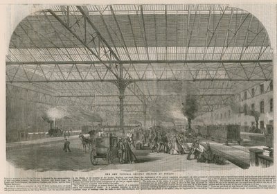 The new Victoria Railway Station at Pimlico, London by English School
