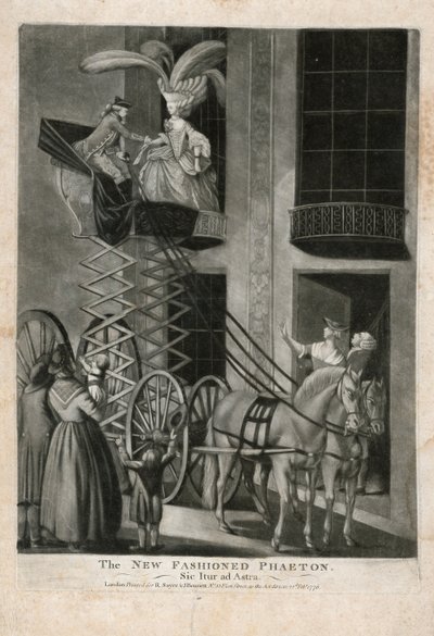The New Fashioned Phaeton by English School
