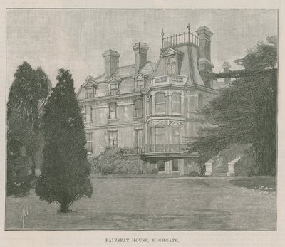 The new public park at Highgate: Fairseat House by English School