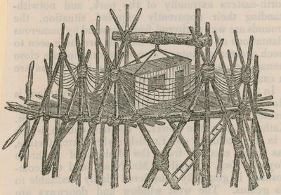 The observatory erected above the cross of St Paul