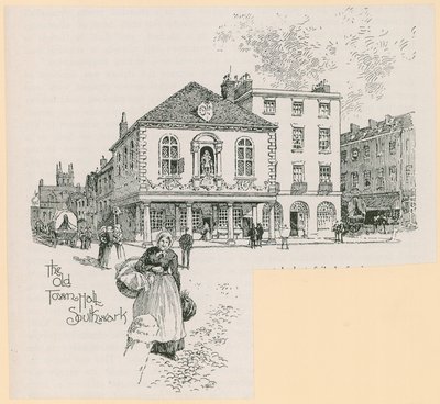 The Old Town Hall, Borough High Street, Southwark, London by English School