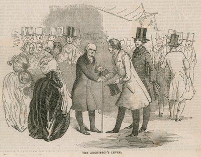 The Opening of the Thames Tunnel; The Architects Levee by English School