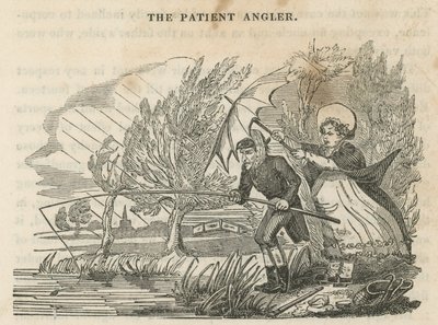 The Patient Angler by English School