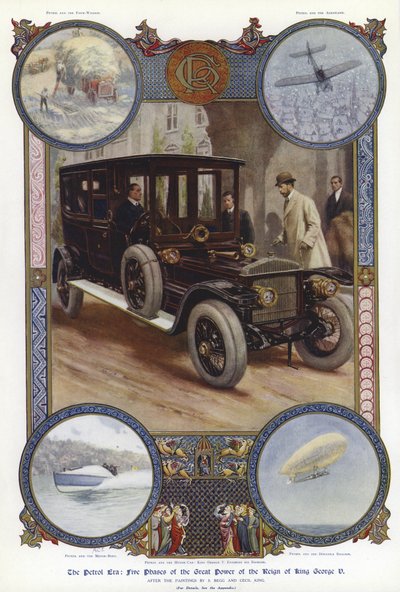 The petrol era: five phases of the great power of the reign of King George V by English School