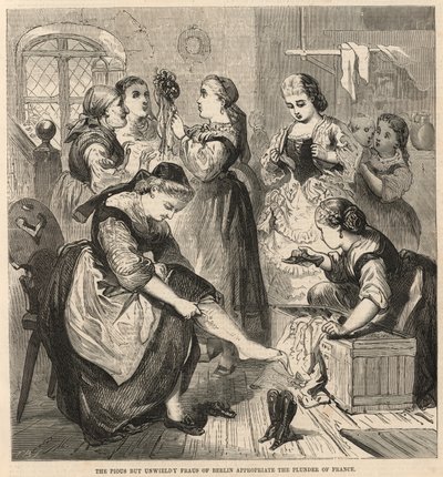 The Pious but Unwieldy Fraus of Berlin Appropriate the Plunder of France by English School