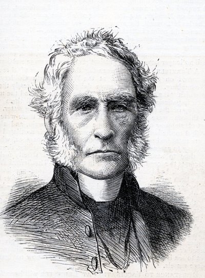 The Right Reverend Alfred Ollivant (1798-1882) Illustration from The Graphic January 13th, 1883 by English School