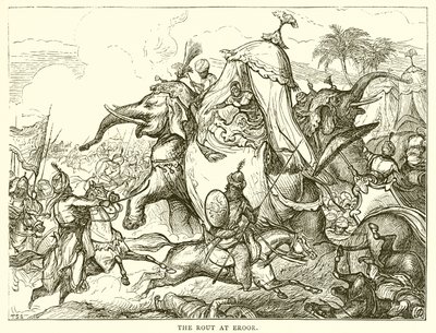The rout at Eroor by English School