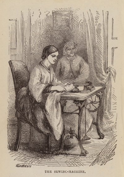 The Sewing-Machine by English School