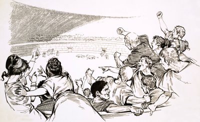 The spectacle of the gladiatorial arena of ancient Rome by English School