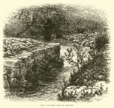 The Supposed Site of Jericho by English School