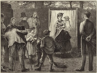 The Travelling Photographer by English School