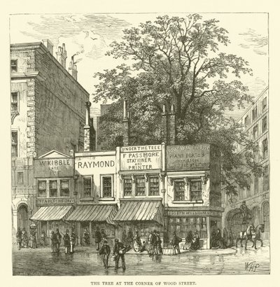 The Tree at the Corner of Wood Street by English School