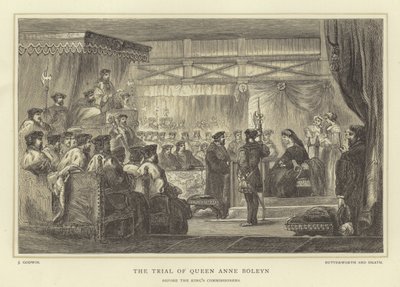 The trial of Queen Anne Boleyn, before the King