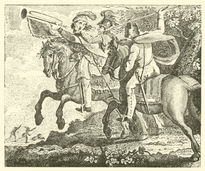 The Trumpeter Taken Prisoner by English School
