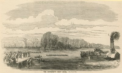 The University Boat Race by English School