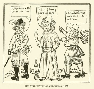 The Vindication of Christmas by English School