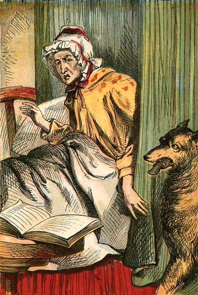 The Wolf at the Grandmother