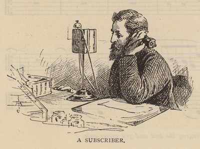 The Working of the Telephone: A Subscriber by English School