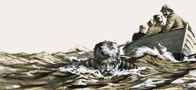 Their Sporting Lives: English Channel swimmer by English School