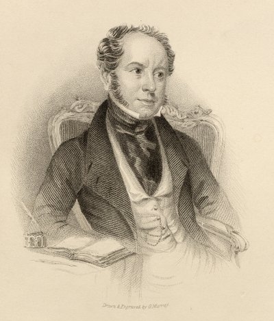 Theodore Hook, Engraved by G. Murray by English School