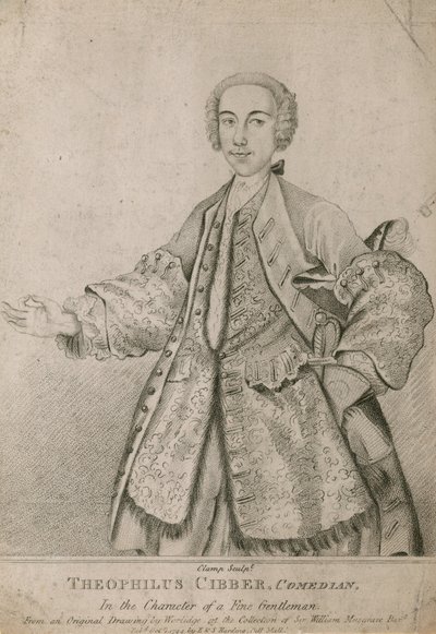 Theophilis Cibber, Comedian by English School