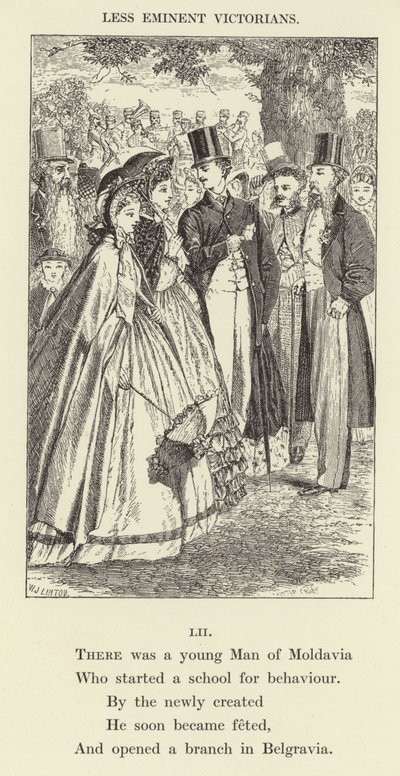 There was a young Man of Moldavia by English School