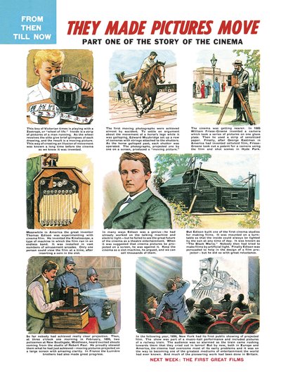 They Made Pictures Move. The story of the cinema by English School