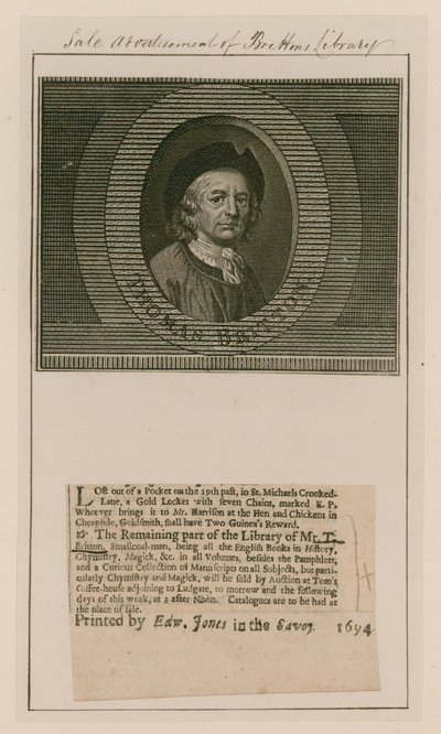 Thomas Britton, the Musical Small Coal-Man by English School