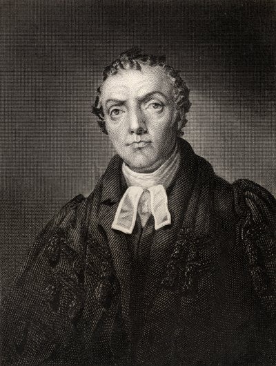 Thomas Chalmers, from The National Portrait Gallery, Volume II, published c.1820 by English School