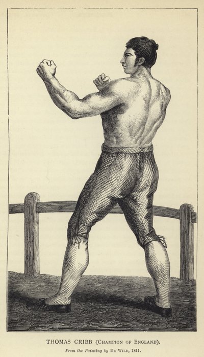 Thomas Cribb, Champion of England by English School
