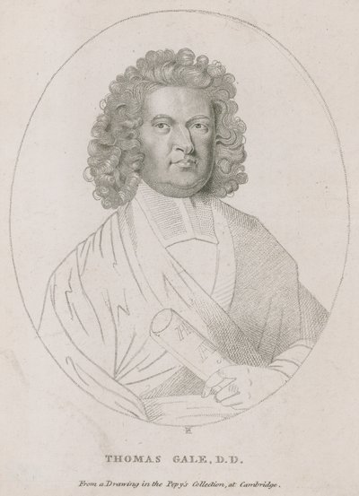 Thomas Gale, Who Wrote the Inscription on the Monument by English School
