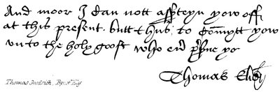 Thomas Goodrich, Bishop of Ely by English School