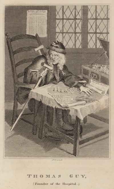 Thomas Guy, Founder of the Hospital by English School