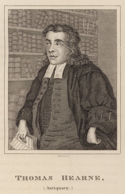 Thomas Hearne, Antiquary by English School