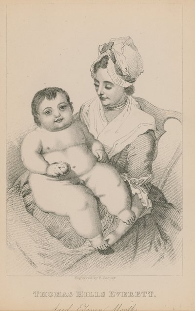 Thomas Hills Everett, Aged Eleven Months by English School