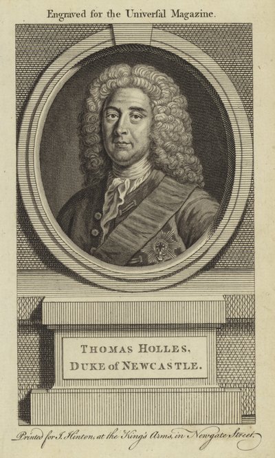 Thomas Holles, Duke of Newcastle by English School
