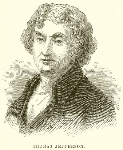 Thomas Jefferson by English School