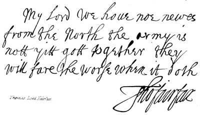 Thomas, Lord Fairfax by English School
