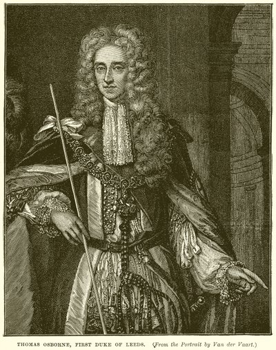 Thomas Osborne, First Duke of Leeds by English School