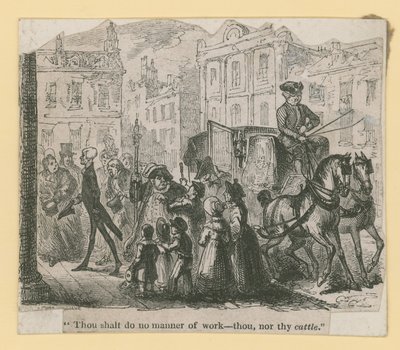 Thou shalt do no manner of work - thou, nor thy cattle by English School