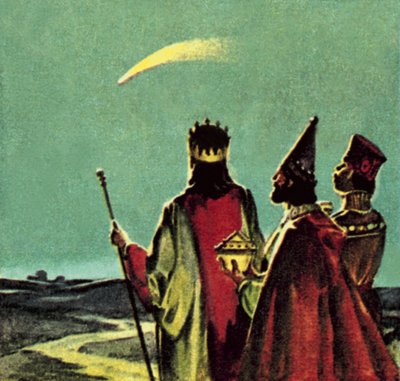 Three Wise Men by English School