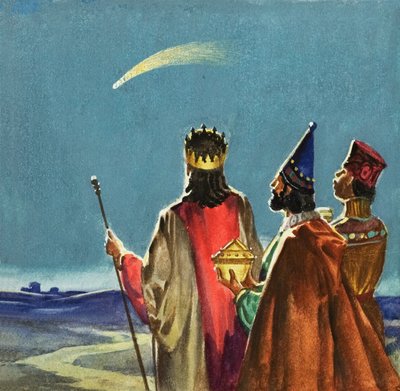 Three Wise Men by English School